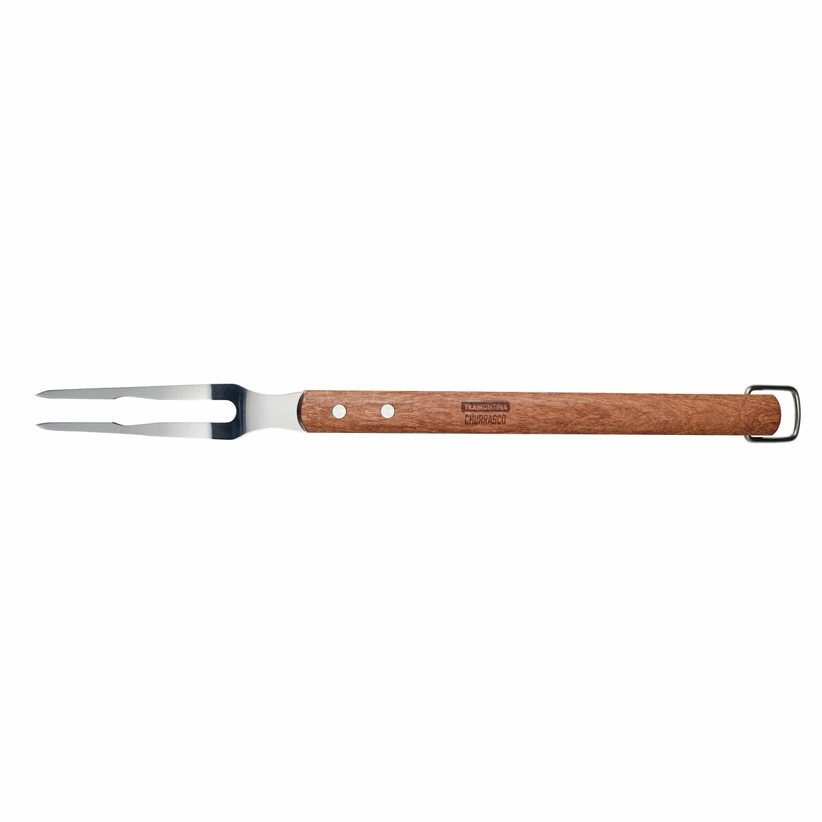 Tramontina Churrasco BBQ Carving Fork With Wood Handle 2 Tramontina Churrasco BBQ Carving Fork With Wood Handle - Image 2