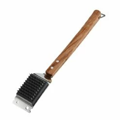 Tramontina Churrasco BBQ Grill Brush With Wood Handle 7 Tramontina Churrasco BBQ Grill Brush With Wood Handle -Deals Tramontina Store 80905003IXM001G