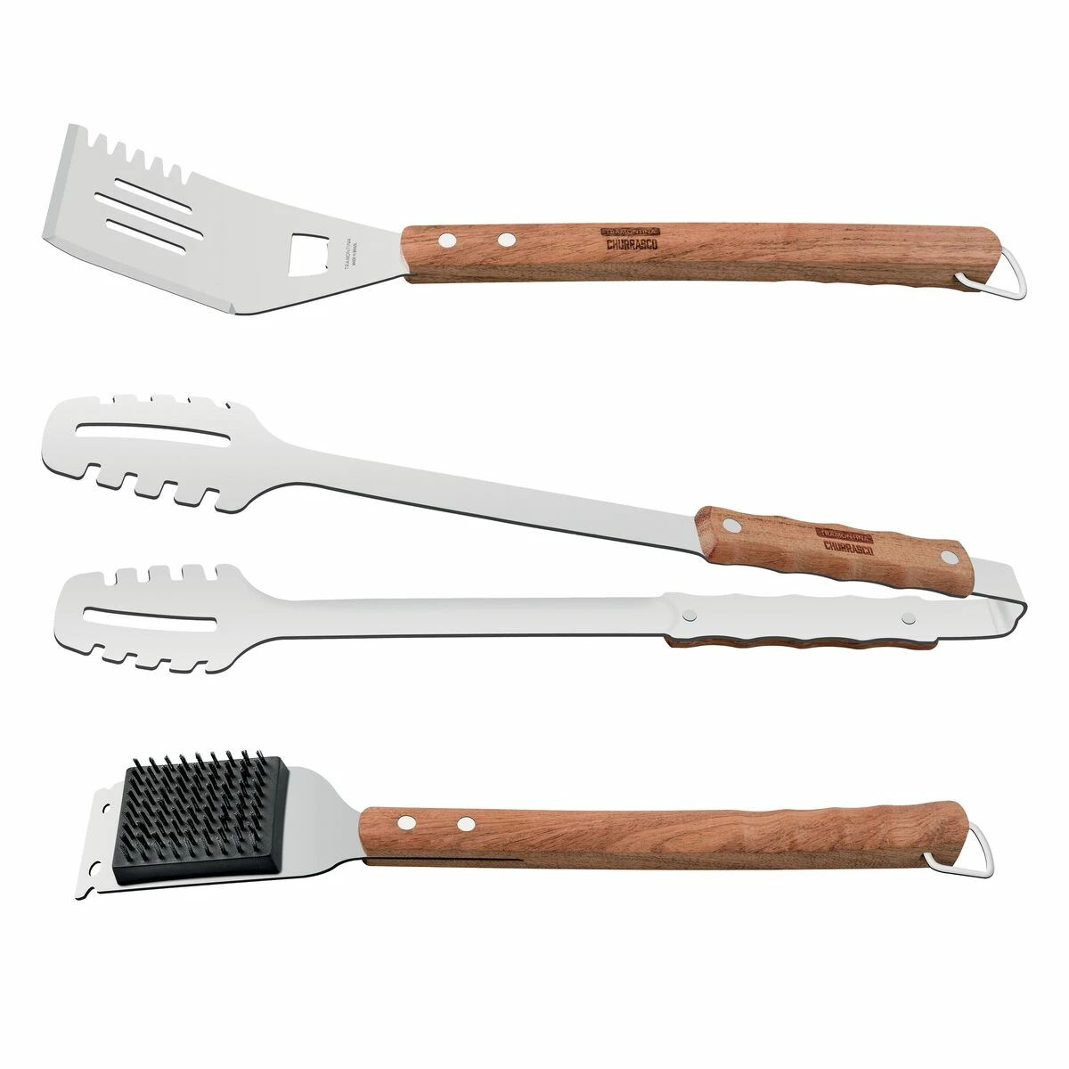 Tramontina Churrasco BBQ 3 Pc Essential Tool Set 3 Tramontina Churrasco BBQ 3 Pc Essential Tool Set - Image 3