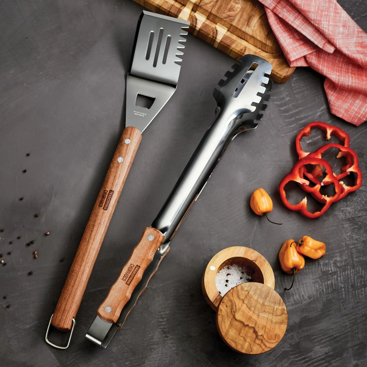 Tramontina Churrasco BBQ 2 Pc Tool Set 1 Tramontina Churrasco BBQ 2 Pc Tool Set