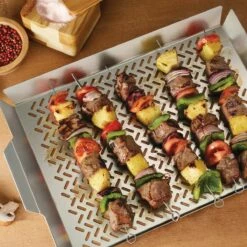 Tramontina Churrasco BBQ Large Stainless Steel Outdoor Grill Pan