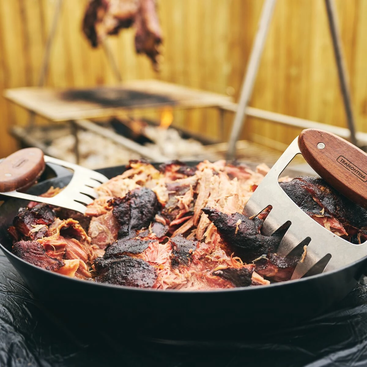 Tramontina Churrasco BBQ 4 Pc Carving And Shredding Claws Set 7 Tramontina Churrasco BBQ 4 Pc Carving And Shredding Claws Set - Image 7