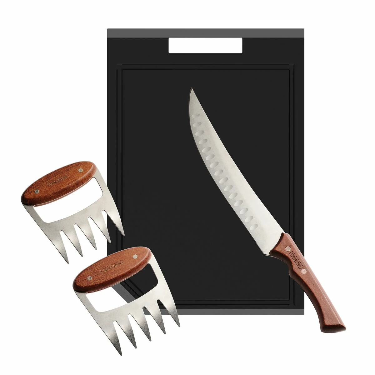Tramontina Churrasco BBQ 4 Pc Carving And Shredding Claws Set 2 Tramontina Churrasco BBQ 4 Pc Carving And Shredding Claws Set - Image 2