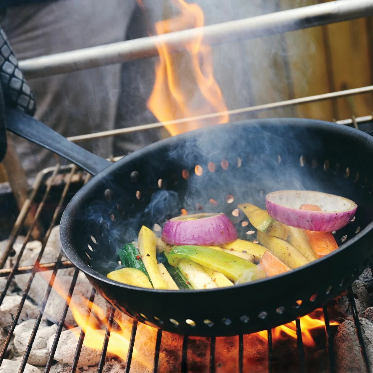 Tramontina Churrasco BBQ 10 In Round Carbon Steel Stir Fry Pan 4 Tramontina Churrasco BBQ 10 In Round Carbon Steel Stir Fry Pan - Image 4