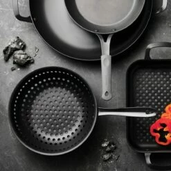 Tramontina Churrasco BBQ 10 In Round Carbon Steel Stir Fry Pan 9 Tramontina Churrasco BBQ 10 In Round Carbon Steel Stir Fry Pan -Deals Tramontina Store 80905017IXM005G