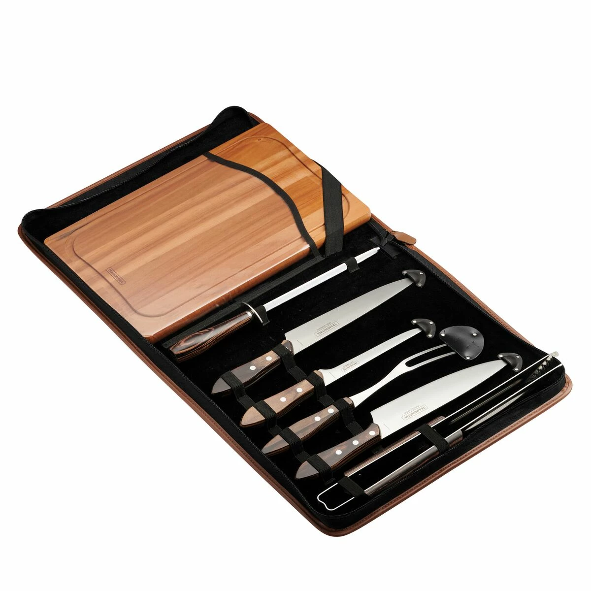 Tramontina Churrasco BBQ 8 Pc Carving Set With Carry Case 2 Tramontina Churrasco BBQ 8 Pc Carving Set With Carry Case - Image 2