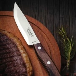 Tramontina Churrasco BBQ 4 Pc Porterhouse Steak Knife Set In Wood Gift Box 10 Tramontina Churrasco BBQ 4 Pc Porterhouse Steak Knife Set In Wood Gift Box -Deals Tramontina Store 80905024IXM004G