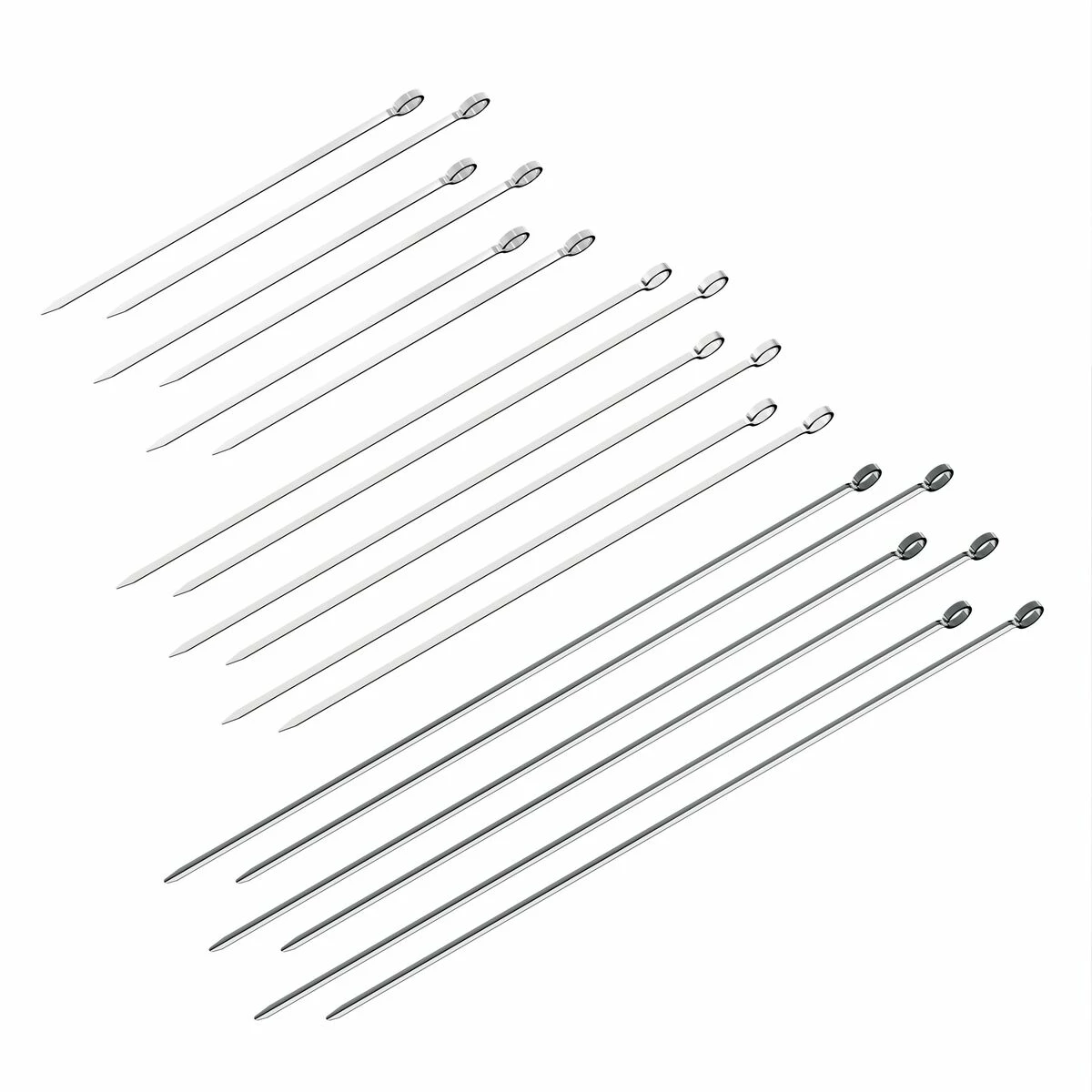 Tramontina Churrasco BBQ 18 Pc Kebab Skewer Set 2 Tramontina Churrasco BBQ 18 Pc Kebab Skewer Set - Image 2