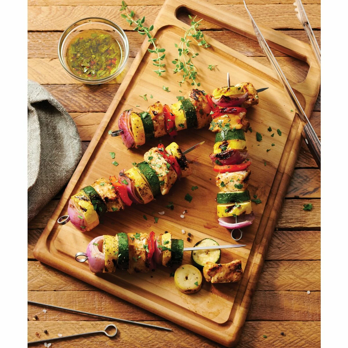 Tramontina Churrasco BBQ 18 Pc Kebab Skewer Set 1 Tramontina Churrasco BBQ 18 Pc Kebab Skewer Set