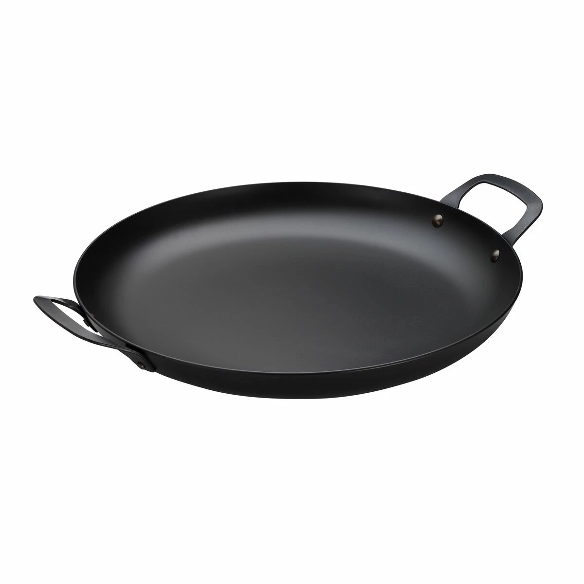 Tramontina Churrasco BBQ 15 In Round Carbon Steel Griddle Pan 2 Tramontina Churrasco BBQ 15 In Round Carbon Steel Griddle Pan - Image 2