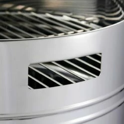 Tramontina 15.5 In Stainless Steel Round BBQ Charcoal Grill With Lid 18 Tramontina 15.5 In Stainless Steel Round BBQ Charcoal Grill With Lid -Deals Tramontina Store 80905033IXM003G