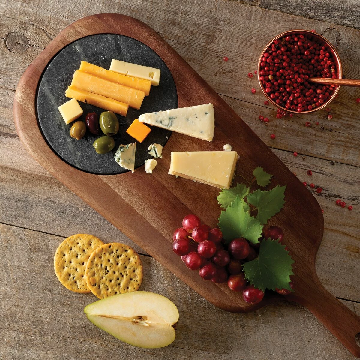 Tramontina Provence 2 Pc Cheese Serving Board 1 Tramontina Provence 2 Pc Cheese Serving Board