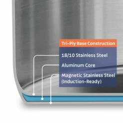 Tramontina Guru 6 Qt Stainless Steel Pasta Cooker 9 Tramontina Guru 6 Qt Stainless Steel Pasta Cooker -Deals Tramontina Store 81502004IXI001G