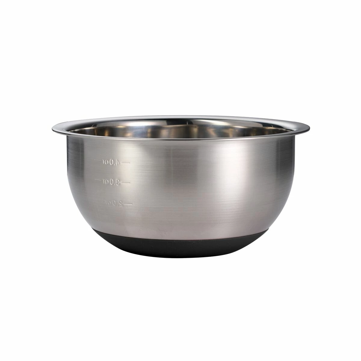 Tramontina Guru 11 Pc Stainless Steel Prep Bowl With Black Silicone Base Set 9 Tramontina Guru 11 Pc Stainless Steel Prep Bowl With Black Silicone Base Set - Image 9