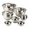 Tramontina Guru 11 Pc Stainless Steel Prep Bowl With Black Silicone Base Set